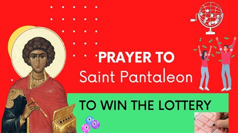saint pantaleon prayer for lottery